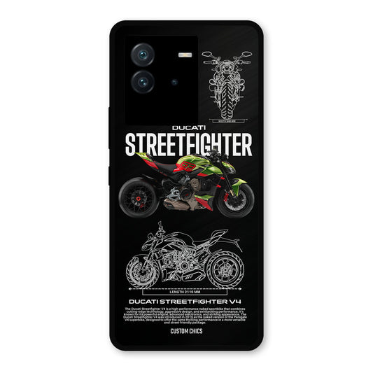 Streetfighter Bike iQoo Neo 6 Mobile Back Cover - Car&Bike PrintShield Case