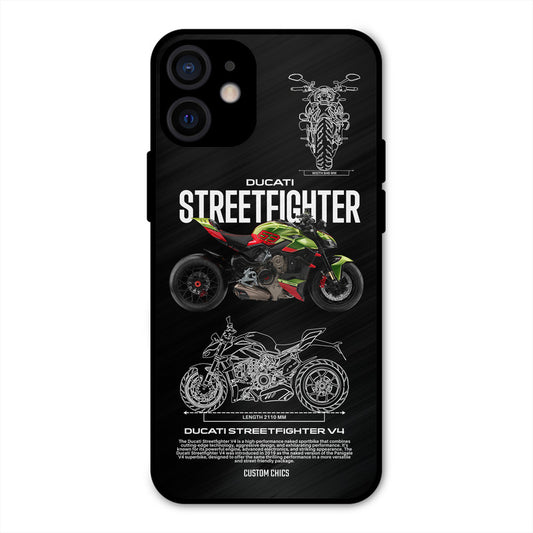 Streetfighter Bike iPhone 12 Mini Mobile Back Cover - Car&Bike PrintShield Case