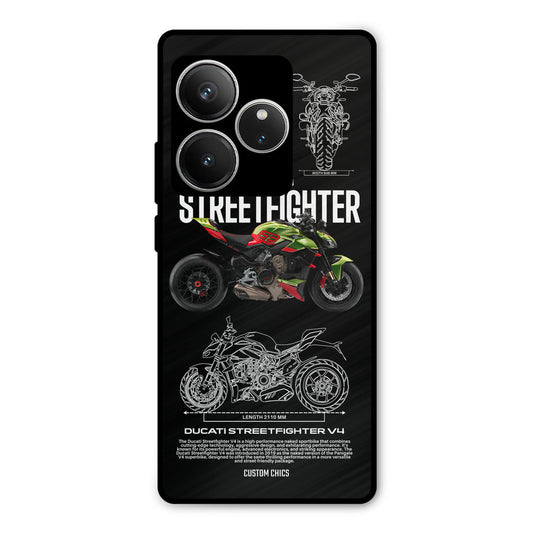 Streetfighter Bike Realme GT 6 Mobile Back Cover - Car&Bike PrintShield Case