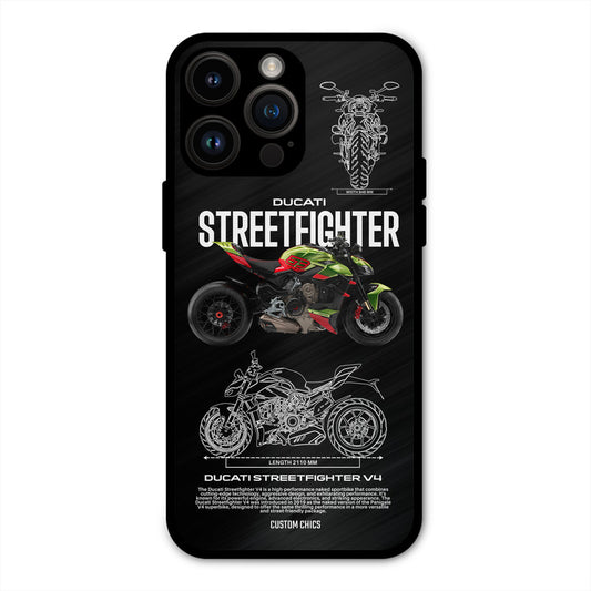 Streetfighter Bike iPhone 14 Pro Max Mobile Back Cover - Car&Bike PrintShield Case