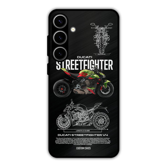 Streetfighter Bike Samsung Galaxy S24 Plus Mobile Back Cover - Car&Bike PrintShield Case