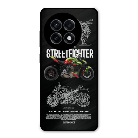 Streetfighter Bike OnePlus 13R Mobile Back Cover - Car&Bike PrintShield Case