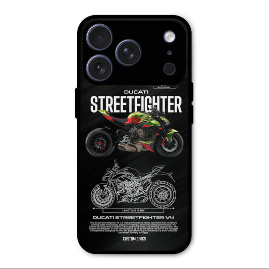 Streetfighter Bike iPhone 17 Pro Mobile Back Cover - Car&Bike PrintShield Case