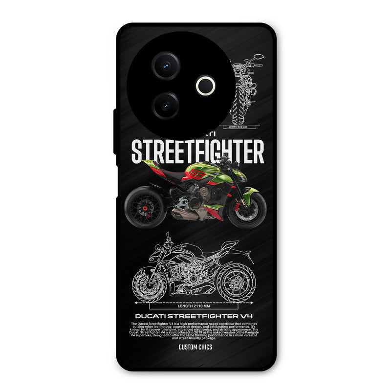 Streetfighter Bike Vivo Y39 Mobile Back Cover - Car&Bike PrintShield Case