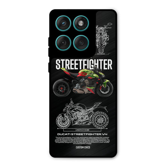 Streetfighter Bike Motorola Edge 60 Mobile Back Cover - Car&Bike PrintShield Case
