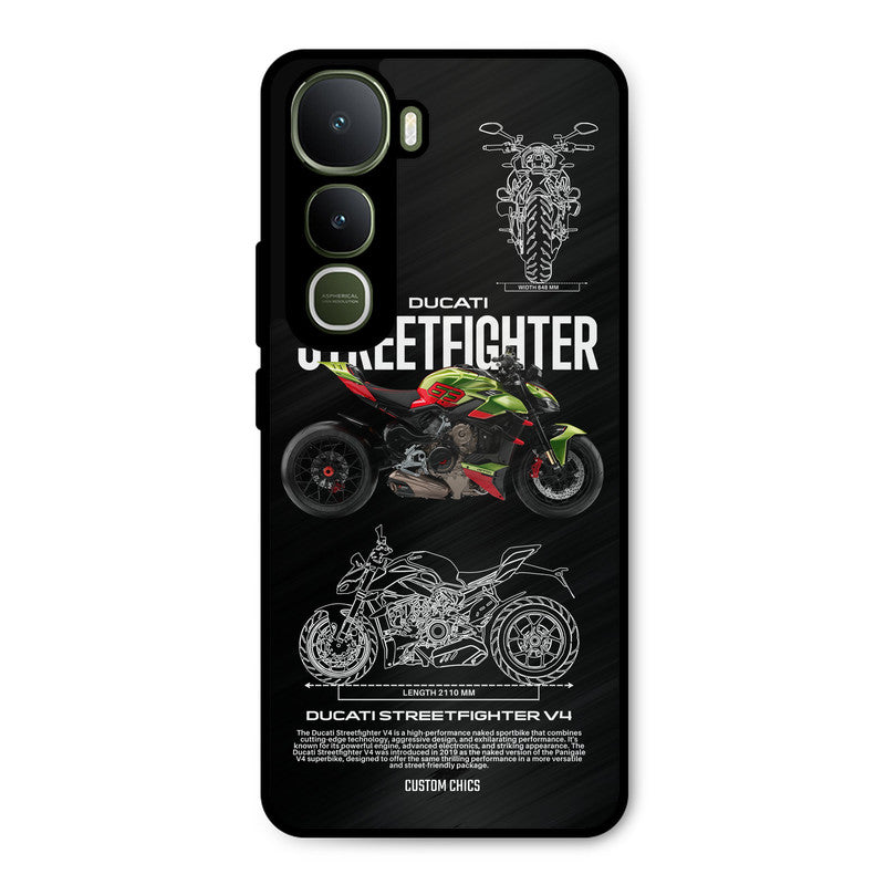 Streetfighter Bike Vivo Y400 Mobile Back Cover - Car&Bike PrintShield Case