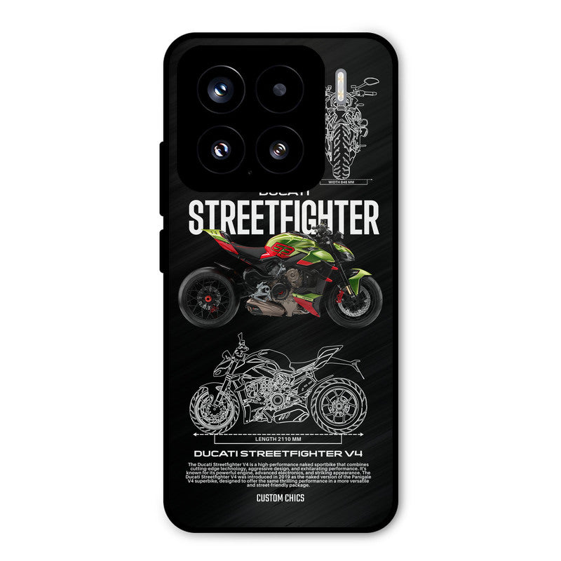 Streetfighter Bike Xiaomi 15 5G Mobile Back Cover - Car&Bike PrintShield Case