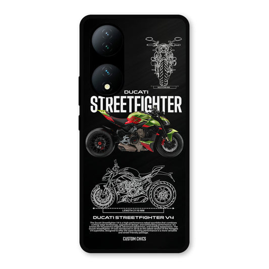 Streetfighter Bike Vivo Y100 Mobile Back Cover - Car&Bike PrintShield Case