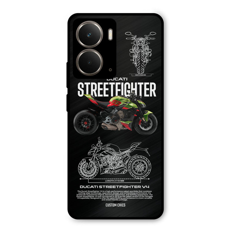 Streetfighter Bike Realme P3 Mobile Back Cover - Car&Bike PrintShield Case