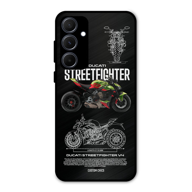 Streetfighter Bike Samsung Galaxy A35 5G Mobile Back Cover - Car&Bike PrintShield Case