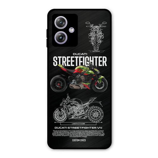 Streetfighter Bike Motorola G64 5G Mobile Back Cover - Car&Bike PrintShield Case