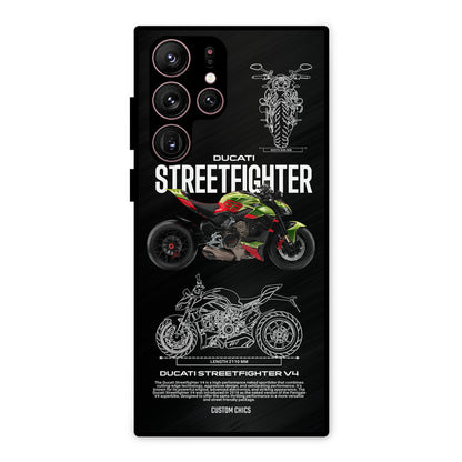 Streetfighter Bike Samsung Galaxy S22 Ultra Mobile Back Cover - Car&Bike PrintShield Case