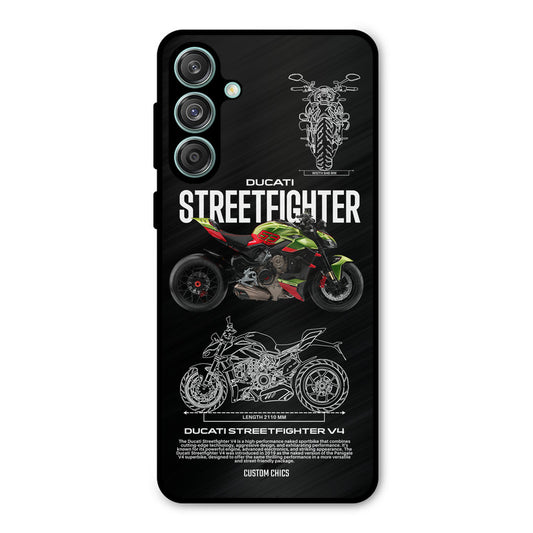 Streetfighter Bike Samsung Galaxy M55 5G Mobile Back Cover - Car&Bike PrintShield Case