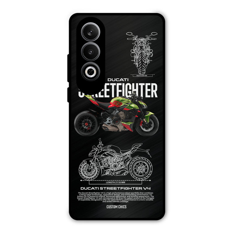 Streetfighter Bike OnePlus Nord CE4 Mobile Back Cover - Car&Bike PrintShield Case