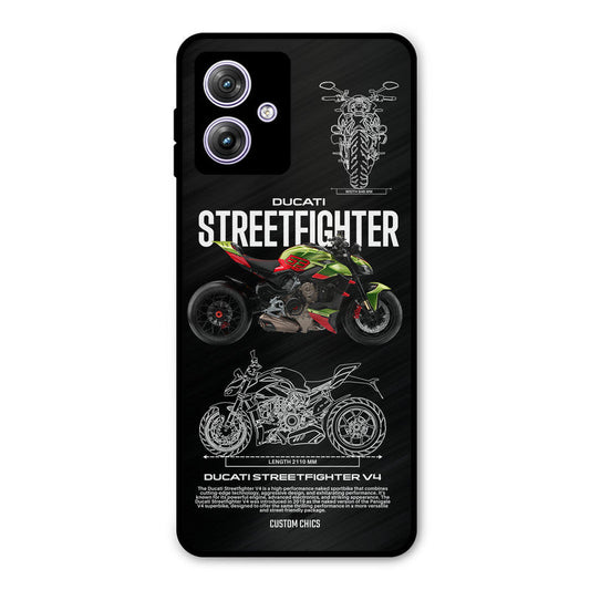 Streetfighter Bike Moto G54 Mobile Back Cover - Car&Bike PrintShield Case