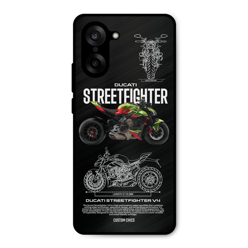 Streetfighter Bike Oneplus Nord CE5 Mobile Back Cover - Car&Bike PrintShield Case