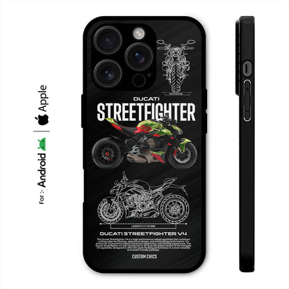 Streetfighter Bike Case – Premium PrintShield Mobile Cover