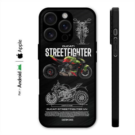 Streetfighter Bike Case – Premium PrintShield Mobile Cover