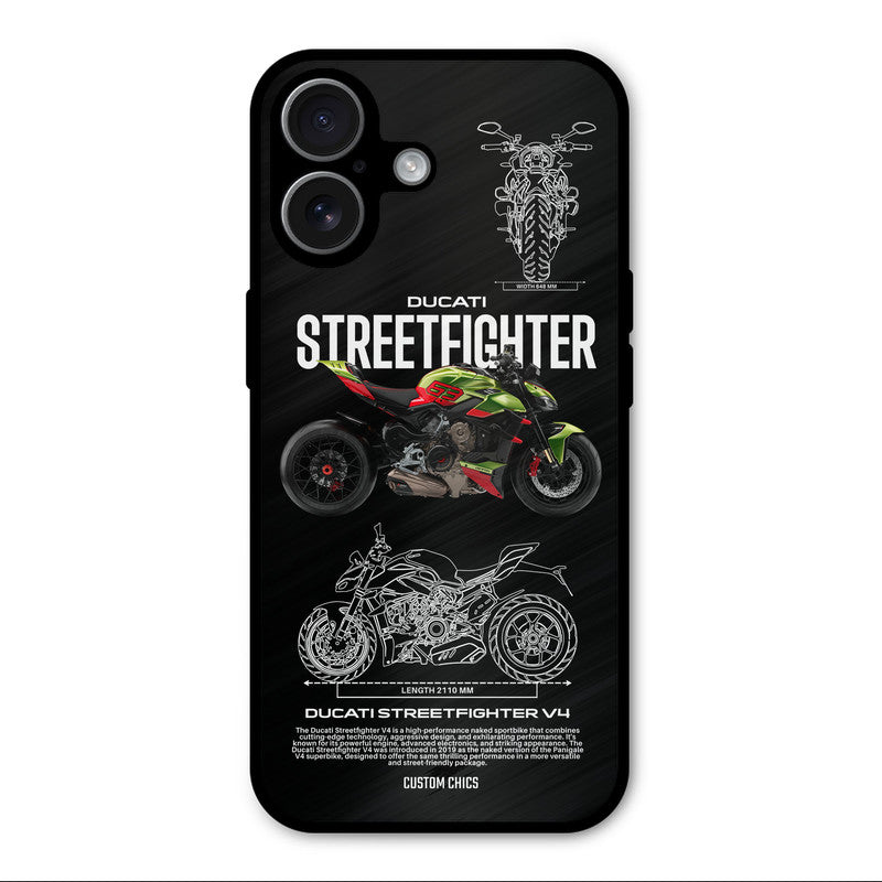 Streetfighter Bike iPhone 17 Mobile Back Cover - Car&Bike PrintShield Case