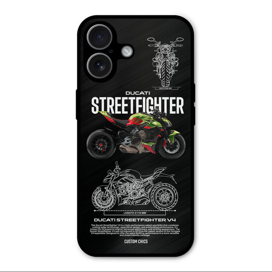 Streetfighter Bike iPhone 17 Mobile Back Cover - Car&Bike PrintShield Case