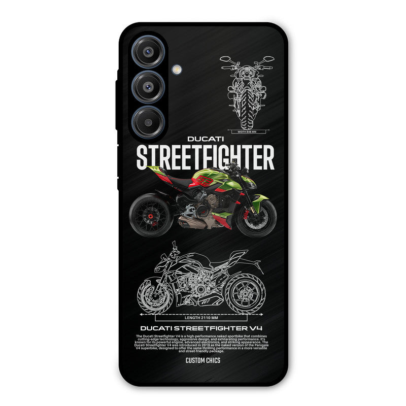 Streetfighter Bike Samsung Galaxy A16 5G Mobile Back Cover - Car&Bike PrintShield Case