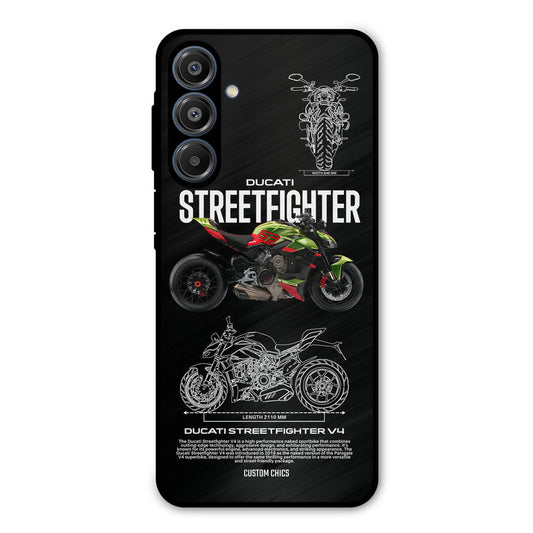 Streetfighter Bike Samsung Galaxy A16 5G Mobile Back Cover - Car&Bike PrintShield Case