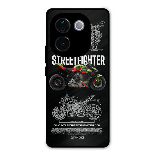 Streetfighter Bike Vivo T3 Pro Mobile Back Cover - Car&Bike PrintShield Case