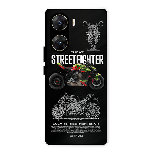 Streetfighter Bike Vivo V29e Mobile Back Cover - Car&Bike PrintShield Case