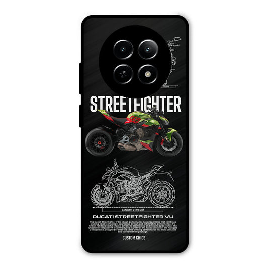 Streetfighter Bike Realme Narzo N65 Mobile Back Cover - Car&Bike PrintShield Case