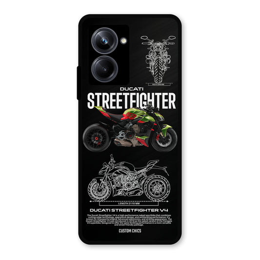 Streetfighter Bike Realme 10 Pro Mobile Back Cover - Car&Bike PrintShield Case