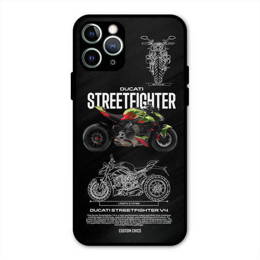 Streetfighter Bike iPhone 11 Pro Max Mobile Back Cover - Car&Bike PrintShield Case