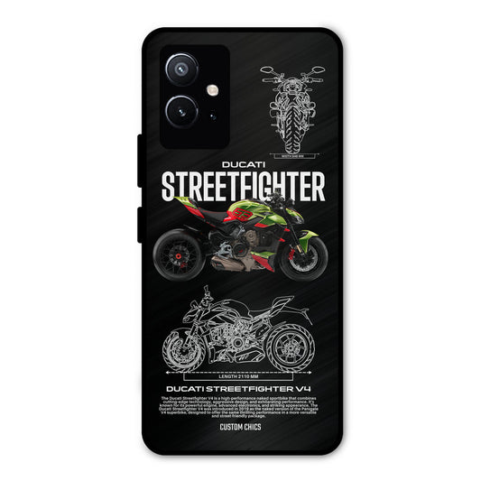 Streetfighter Bike Vivo Y75 5G Mobile Back Cover - Car&Bike PrintShield Case