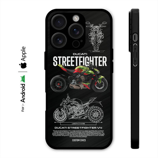 Streetfighter Bike Case – Premium PrintShield Mobile Cover