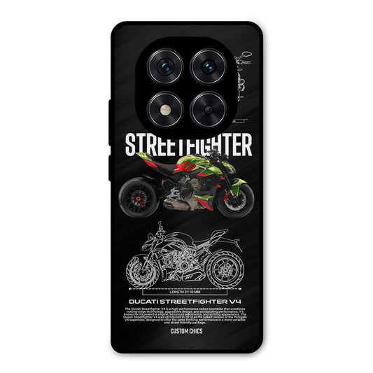 Streetfighter Bike Redmi Note 14 Pro Mobile Back Cover - Car&Bike PrintShield Case