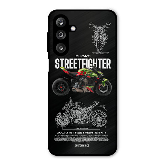 Streetfighter Bike Samsung Galaxy M36 Mobile Back Cover - Car&Bike PrintShield Case
