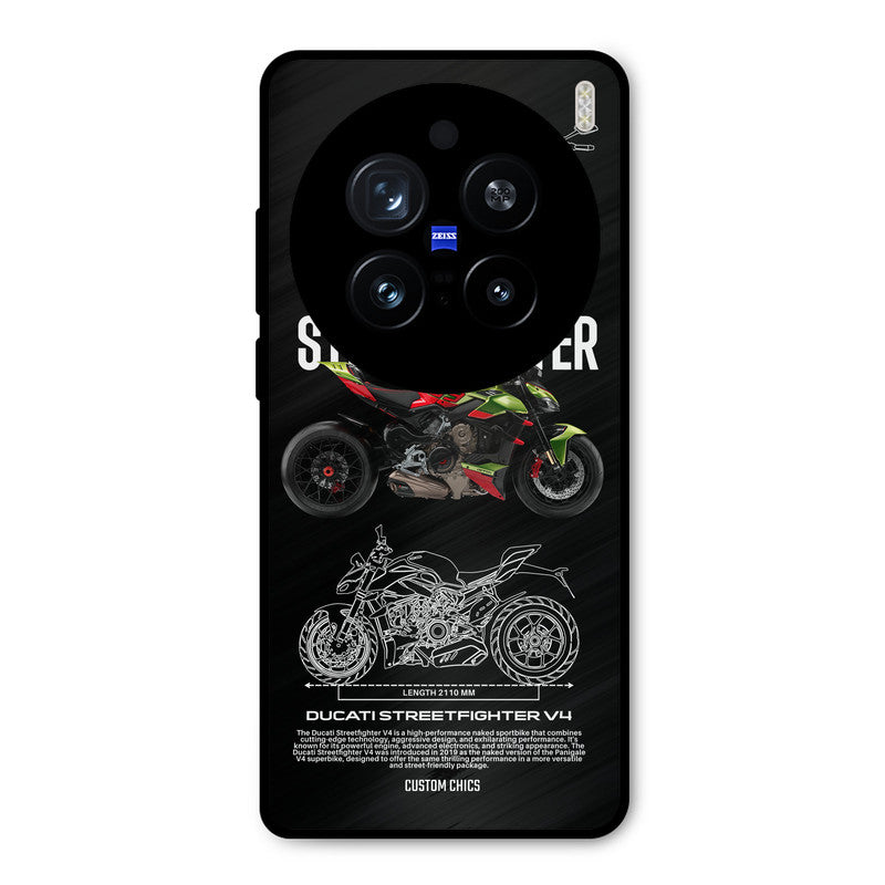 Streetfighter Bike Vivo X200 Pro Mobile Back Cover - Car&Bike PrintShield Case