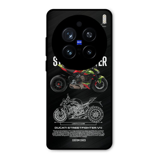 Streetfighter Bike Vivo X200 Pro Mobile Back Cover - Car&Bike PrintShield Case