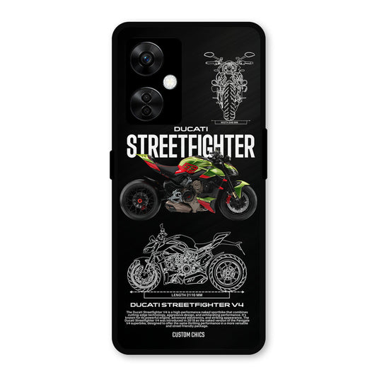 Streetfighter Bike OnePlus Nord CE 3 Lite Mobile Back Cover - Car&Bike PrintShield Case