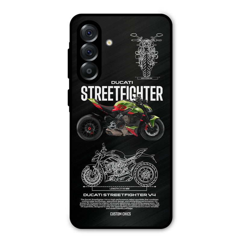 Streetfighter Bike Samsung Galaxy A36 Mobile Back Cover - Car&Bike PrintShield Case