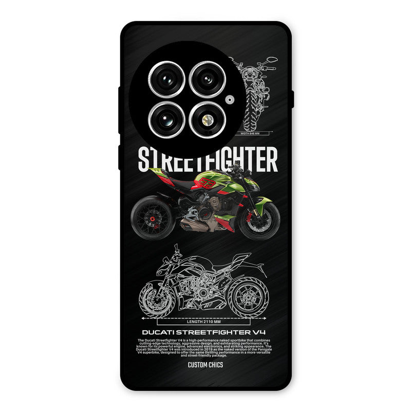 Streetfighter Bike Oneplus 13 Mobile Back Cover - Car&Bike PrintShield Case