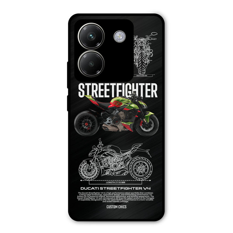 Streetfighter Bike Poco M7 Pro Mobile Back Cover - Car&Bike PrintShield Case
