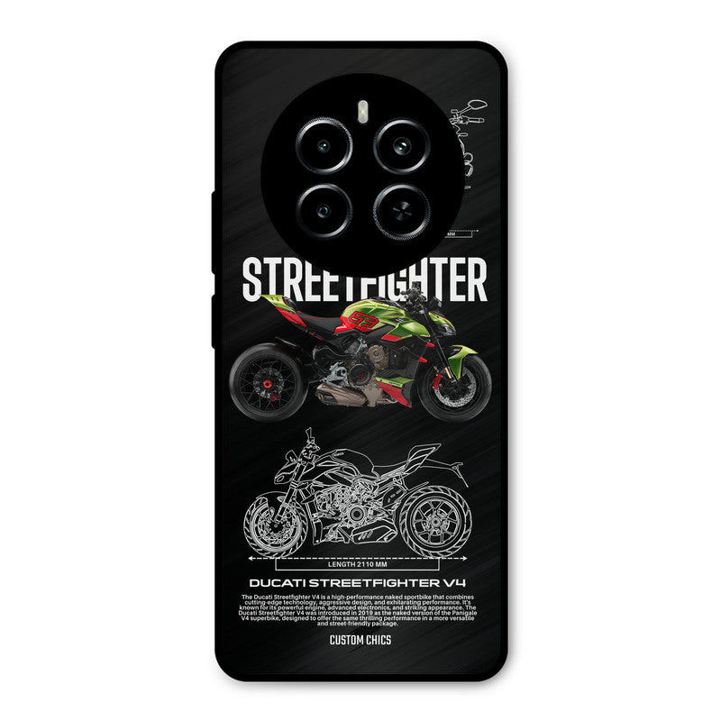 Streetfighter Bike Realme P1 5G Mobile Back Cover - Car&Bike PrintShield Case
