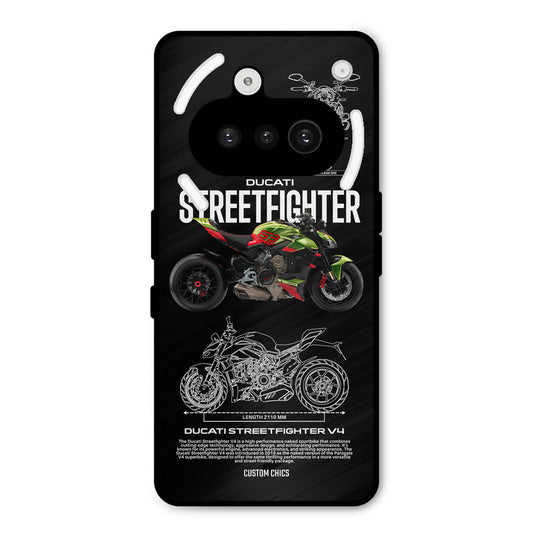 Streetfighter Bike Nothing Phone 3A Mobile Back Cover - Car&Bike PrintShield Case