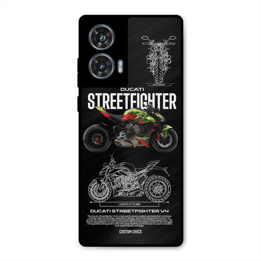Streetfighter Bike Moto G96 Mobile Back Cover - Car&Bike PrintShield Case