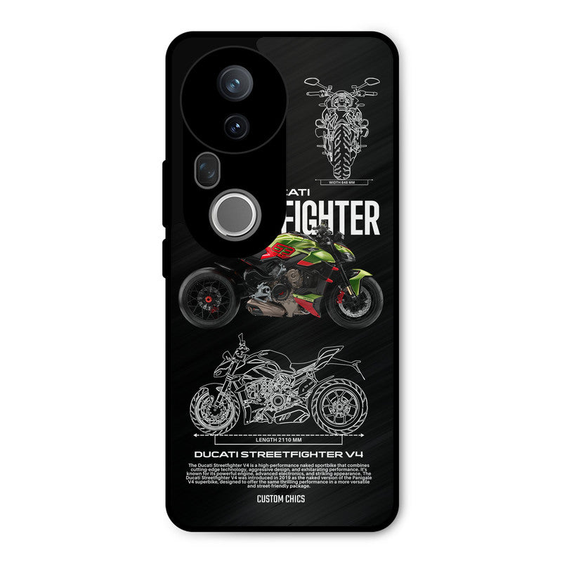 Streetfighter Bike Vivo T4 Ultra Mobile Back Cover - Car&Bike PrintShield Case