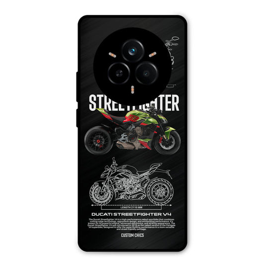 Streetfighter Bike Realme 14 Pro Mobile Back Cover - Car&Bike PrintShield Case