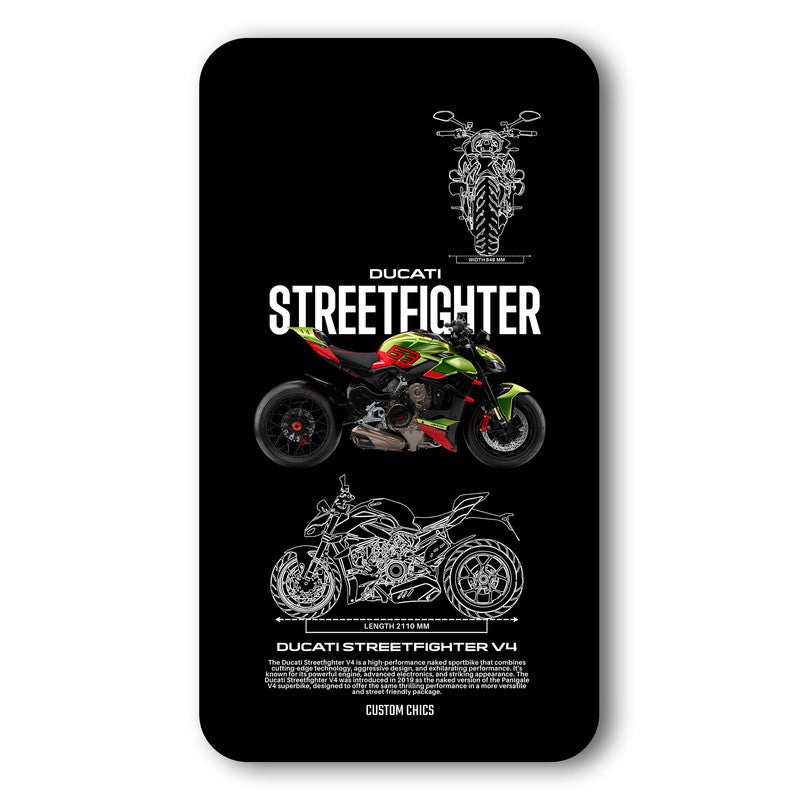 Streetfighter Bike Case – Premium PrintShield Mobile Cover