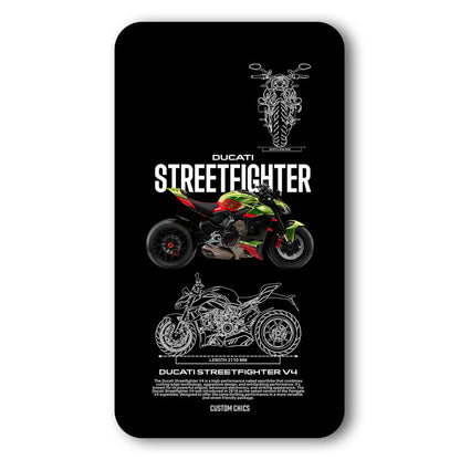 Streetfighter Bike Case – Premium PrintShield Mobile Cover