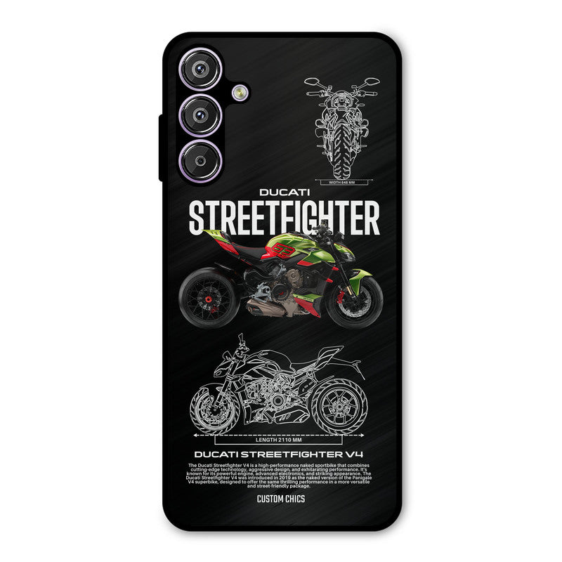 Streetfighter Bike Samsung Galaxy M15 Mobile Back Cover - Car&Bike PrintShield Case