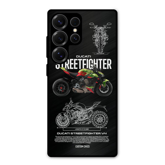 Streetfighter Bike Samsung Galaxy S25 Ultra Mobile Back Cover - Car&Bike PrintShield Case